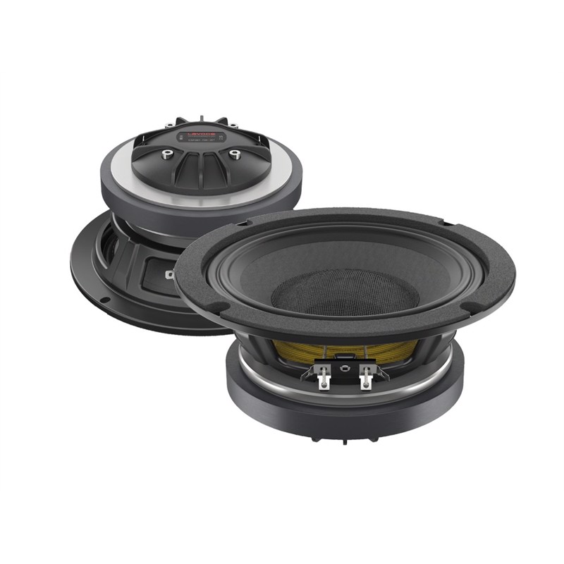 Csf061.70k 6.5" Coaxial Ferrite Magnet Steel Basket Driver fra Lavoce