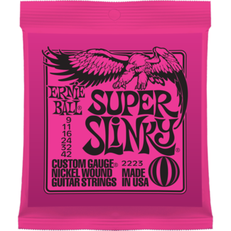 2223 Super Slinky El Guitar Strenge 009 042 fra Ernie Ball