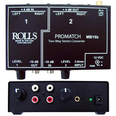 Mb 15b Promatch, Stereo Direct Box fra Rolls