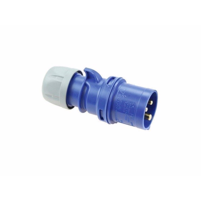 Cee Plug 16a 3pin Bu fra Pc Electric
