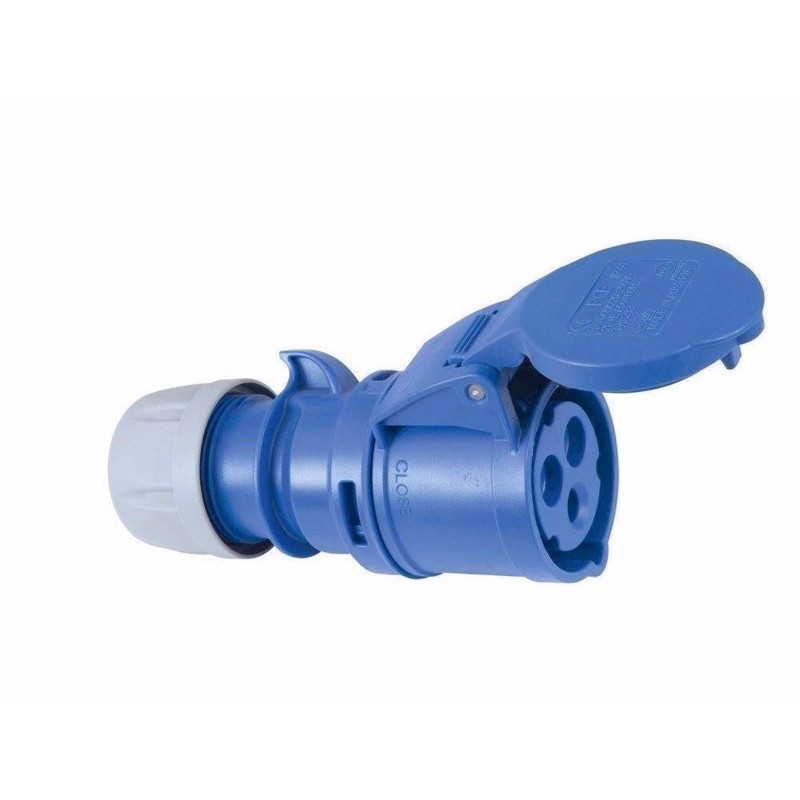 Cee Socket 16a 3pin Bu fra Pc Electric