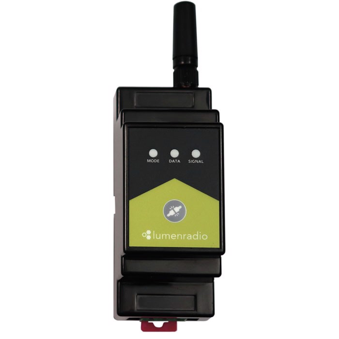 Galileo Rx Enkelt Univers Din Skinne W Dmx Modtager Med Bluetooth fra Lumenradio
