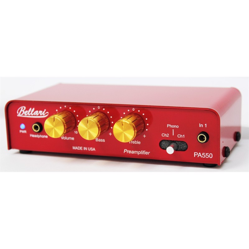 Bellari Pa550 3 Channel Preamp   Three Channel Preamp With Phono fra Rolls