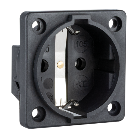 Chassis Connector Without Cover 16 A, 250 V fra Pce