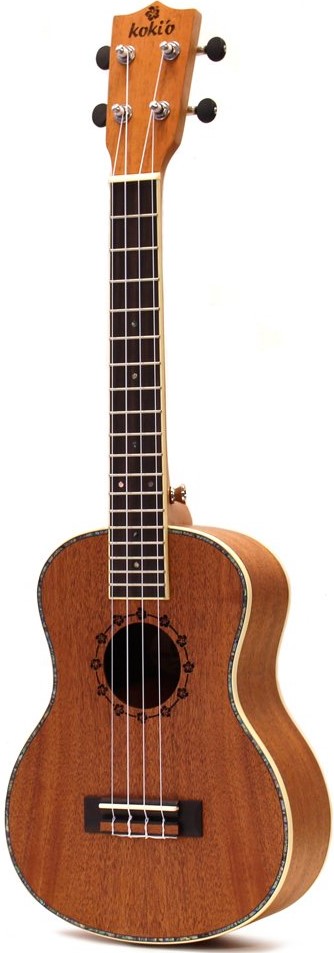 U Smhlmh T Mahogni Tenor Ukulele Inkl. Litecase fra Kokio