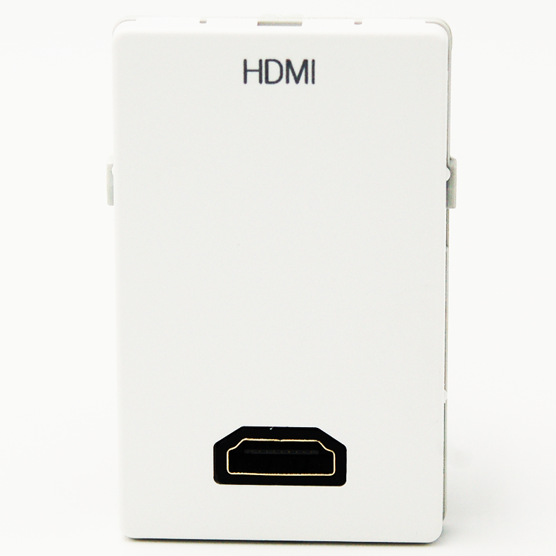 Fuga Vægudtag 15k Mk2   Hdmi Kabeltilslutningâ Hvid fra Antronic