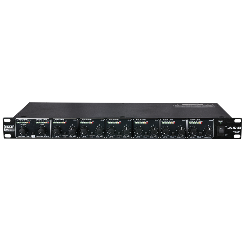 As 8 8 Kanals R Jack 3 Pin Audio Splitter Mixer fra Dap