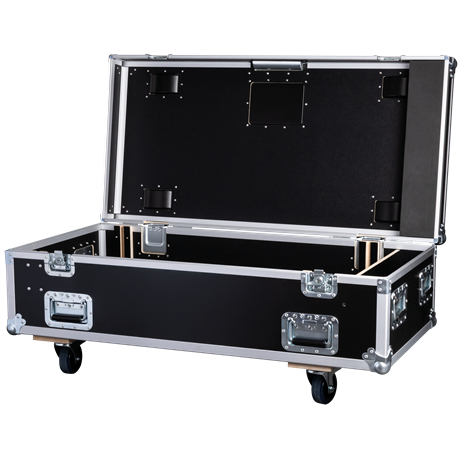 Case For 3x Spectra Series Penn Elcom Hardware And Swivel Wheels With Brake Penn Elcom Hardware And Swivel Wheels With Brake fra Showtec