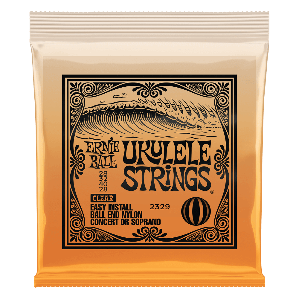 2329 Ukulele Strenge   Clear fra Ernie Ball