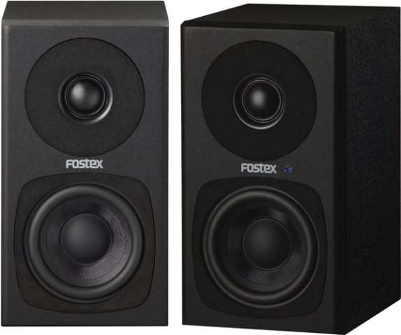 Pm0.3h   Pm0.3dh Aktiv Passiv Monitor Sæt   Sort fra Fostex