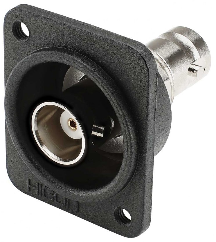 Bncfp50d Bnc Hun Feedthrough D Size Chassis Stik fra Hicon