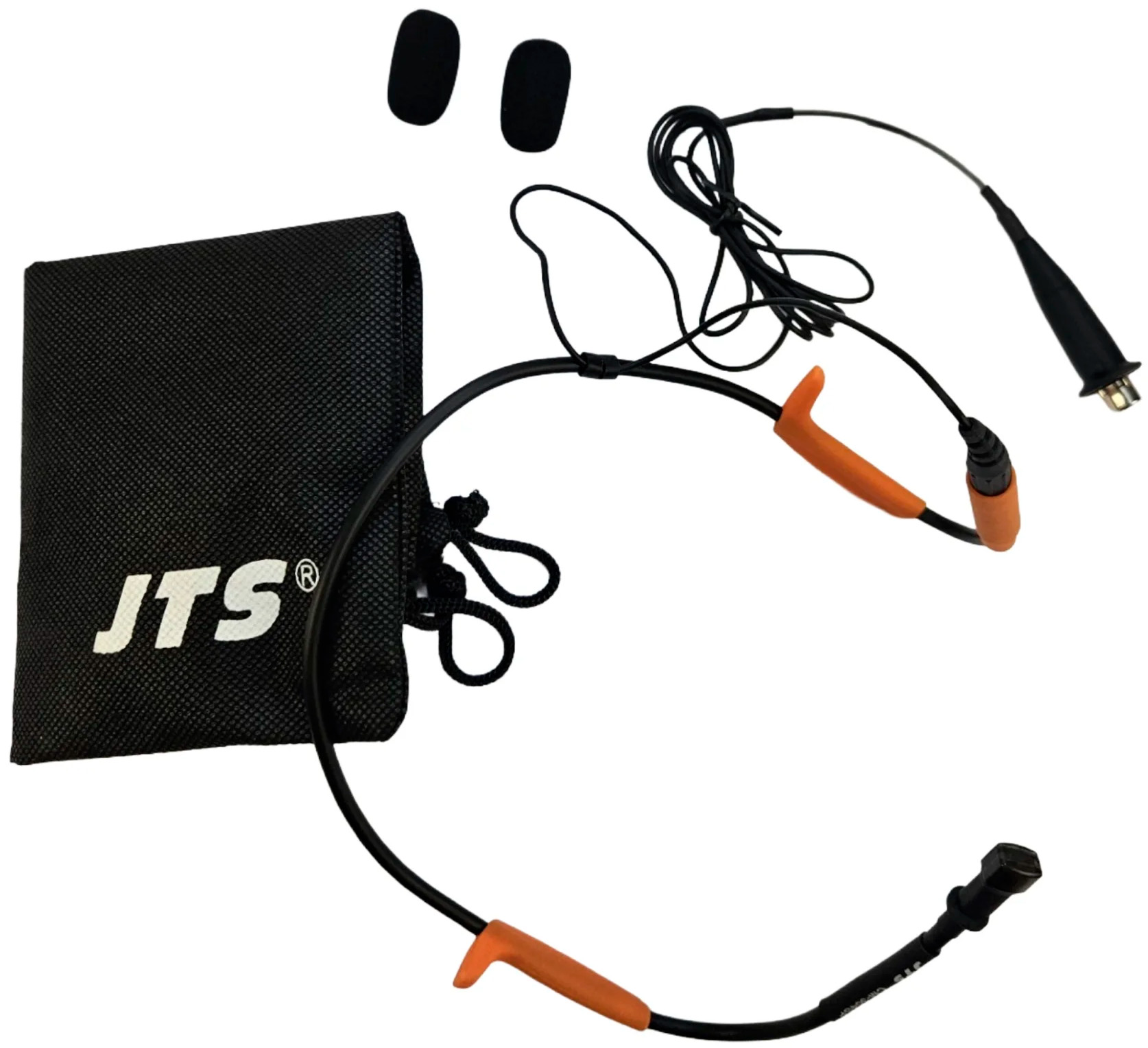 Cm 304sp   Fitness Headset Mikrofon Med 4pol Mini R Stik   Orange (passer Til   Shure) fra Jts