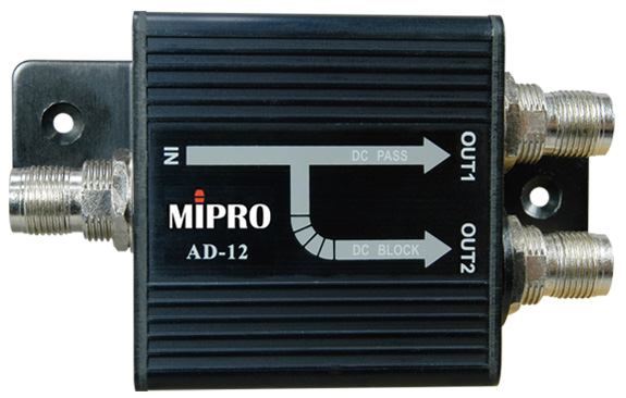 Ad 12 Passiv Antenne Splitter 600 1000mhz fra Mipro