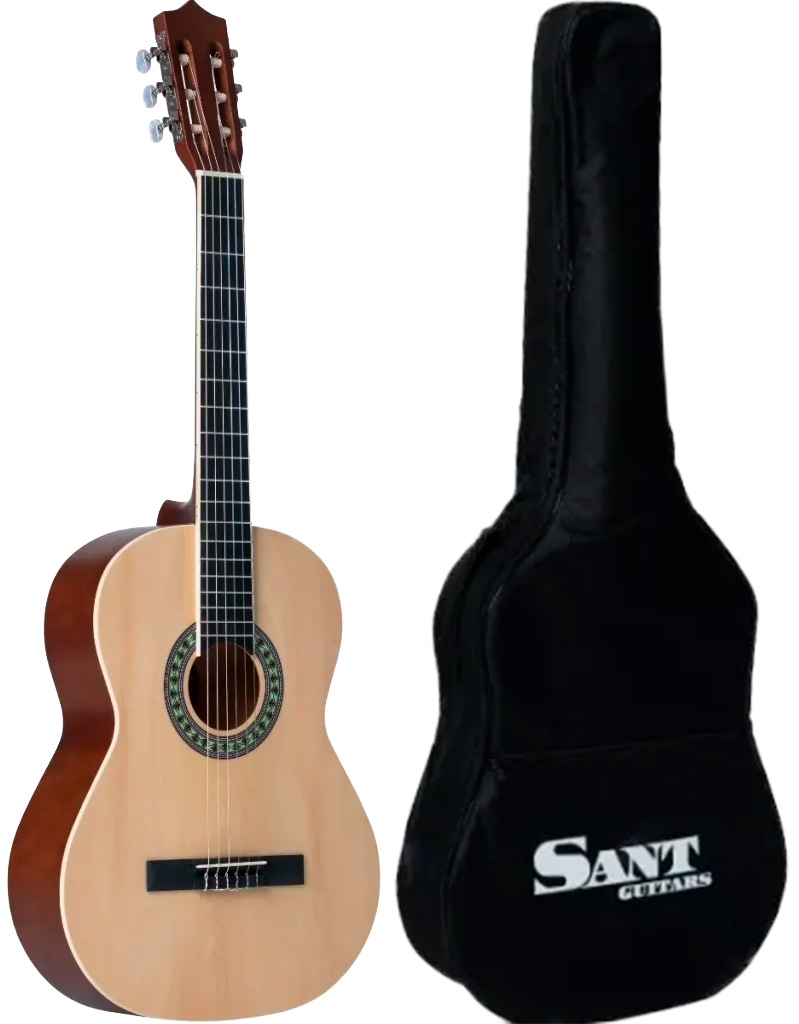 Cl 50 Sna V2 Spansk Guitar   Natur fra Sant Guitars