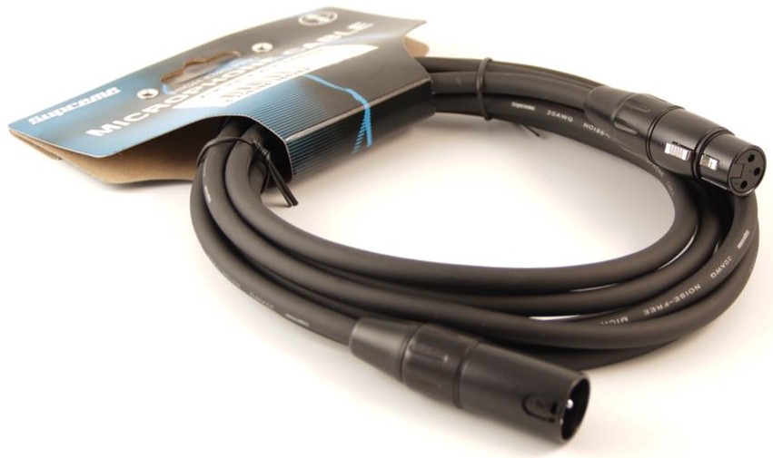 3pol R Han   R Hun Mikrofonkabel 9 Meter fra Supreme