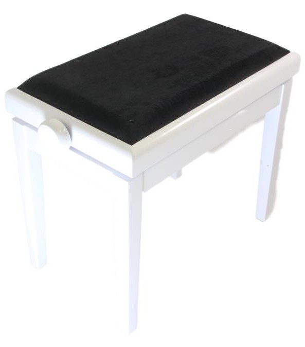 Klaver Bænk    Hvid Højglans fra Supreme