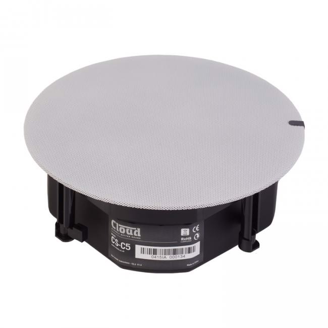 Indbygningshøjttaler Coaxial 5" 2 Vejs, Sort fra Cloud