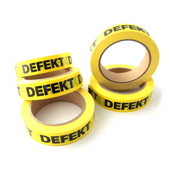 "defekt" Tape   66 M X 25 Mm fra Music2you