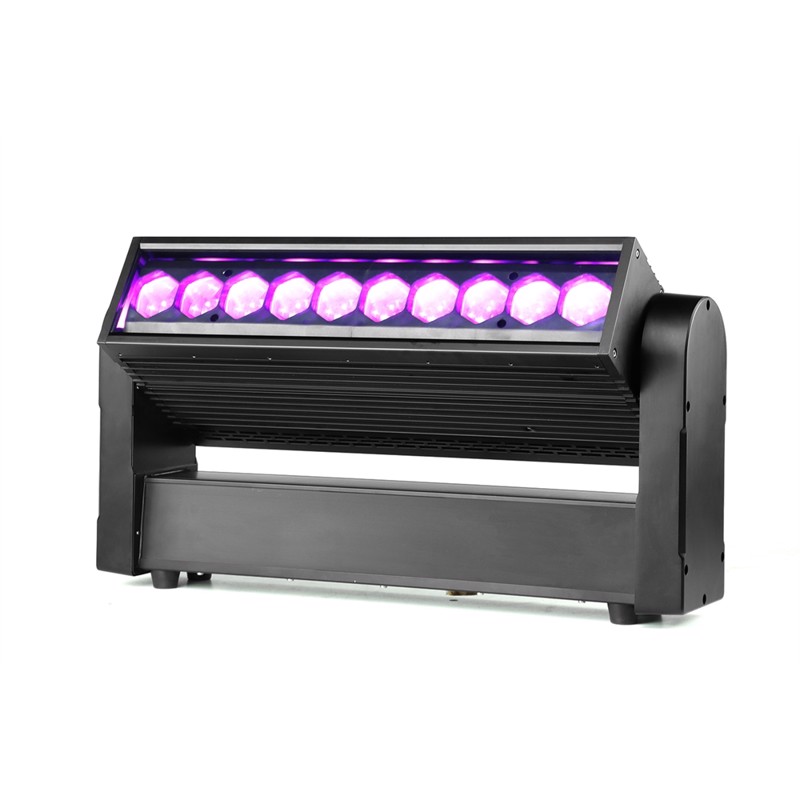 Fos Arena Zoom 10x40 Watt Rgbw, Zoom: 3° 60°, Ip65 Pixel Control fra Fos Lighting