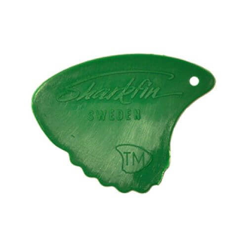Gp 103 Relief, Extra Soft, Green Plektre (12 Stk) fra Sharkfin