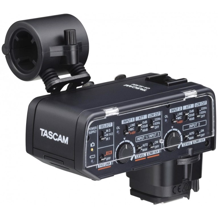 Ca R2d Mikrofonadapter Til Kamera, Canon fra Tascam
