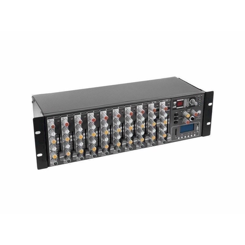 Rm 1422fx Usb Rack Mixer With 12 Channels, Dsp Fx Unit And Mp3 Player fra Omnitronic
