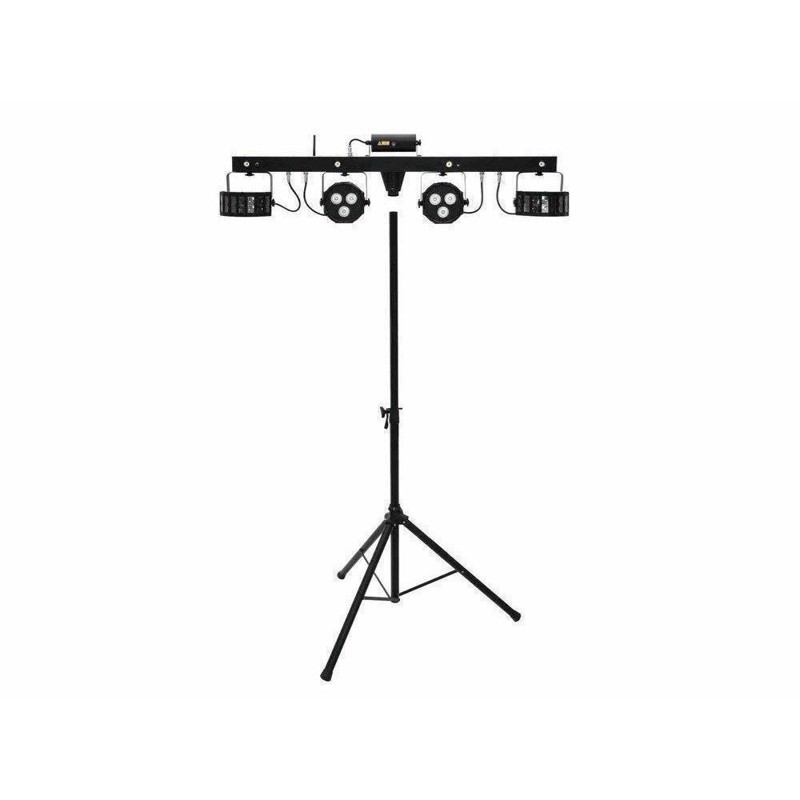 Sæt: Led Kls Laser Bar Fx + M 3 Speaker System Stand fra Eurolite