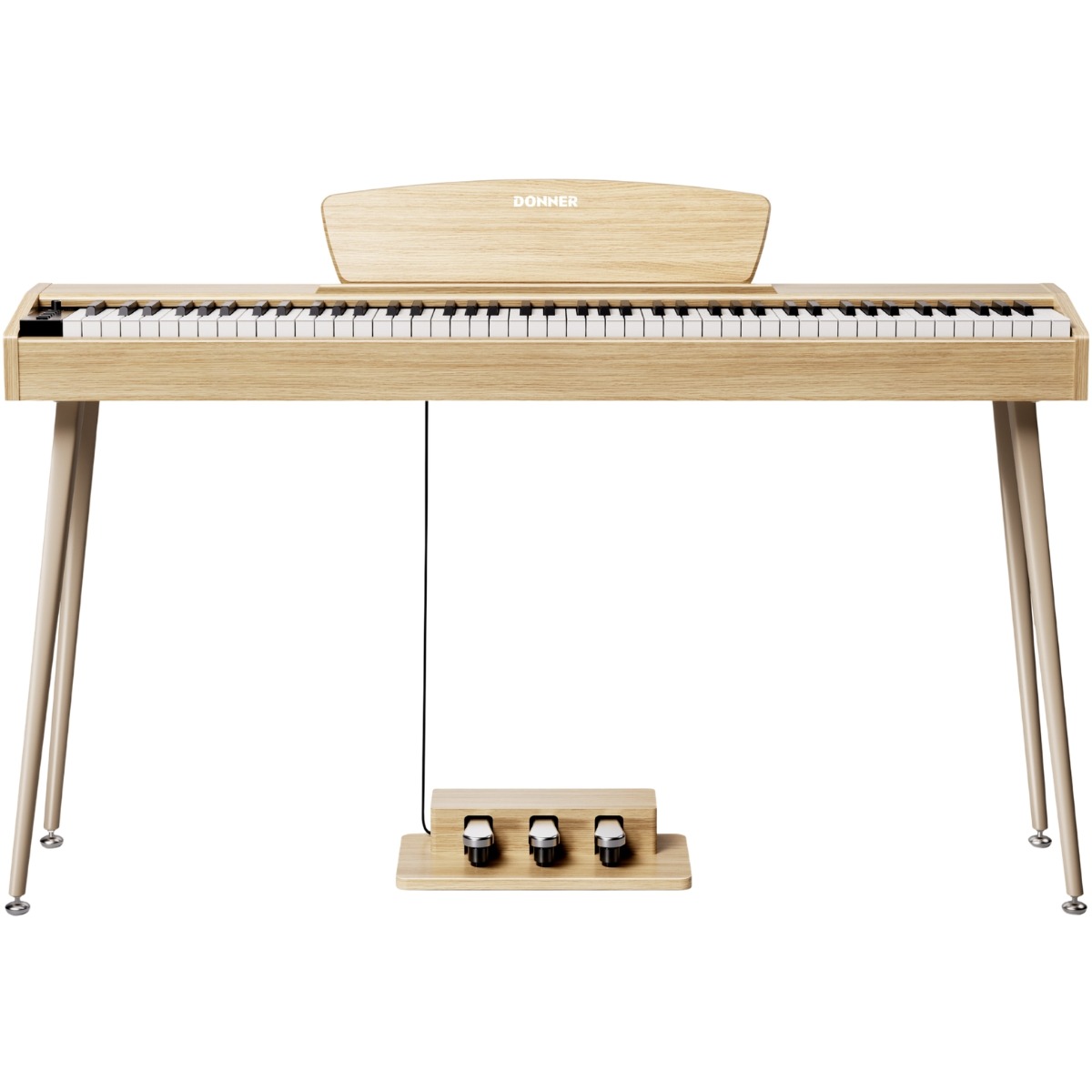 Dhp 100 Pro El Klaver Beige fra Donner