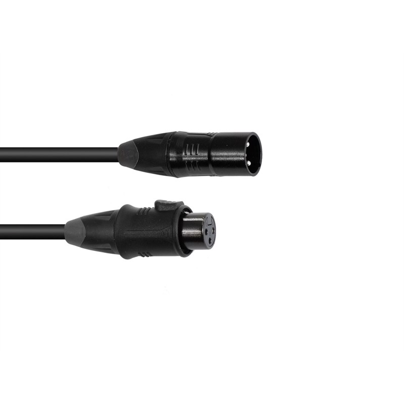 Udendørs Dmx Kabel. 3 Pol R R. 15 Meter. Ip65 fra Eurolite
