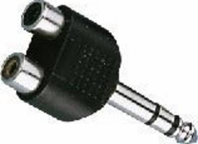 Nta 178 1 X 6.3mm Jack Stereo Han Til 2 X Rca Hun   Y Kobling fra Music2you