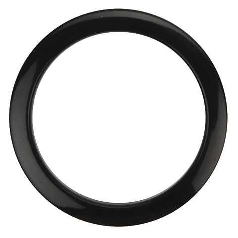 Bass Drum Oâ´s 4" Beskyttelse Ring Til Trommeskind   Sort fra Bass Drum O's