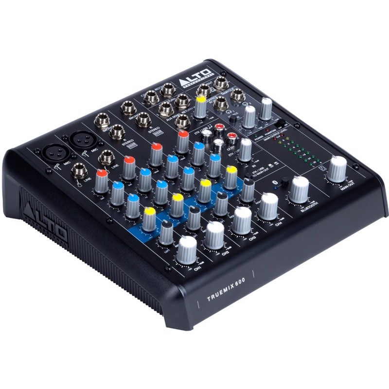Truemix 600, 6 Kanals Mixer Med Usb Og Bluetooth fra Alto