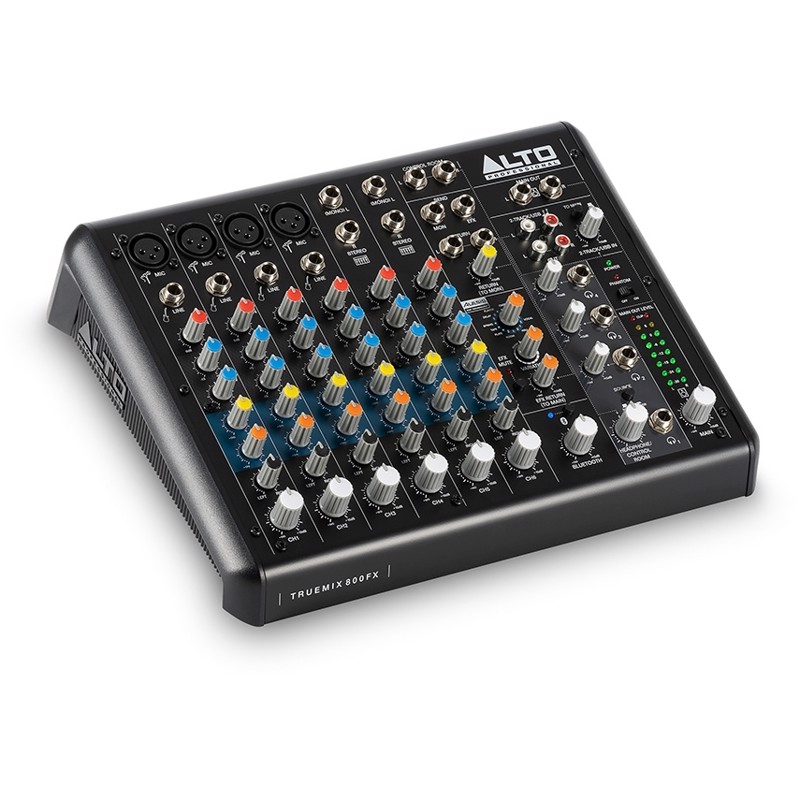 Truemix 800fx, 8 Kanals Mixer Med Usb, Bluetooth Og Effekter fra Alto