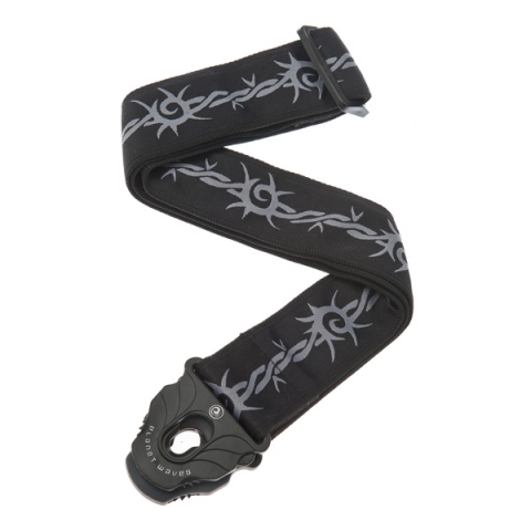 50pla04 Barbed Wire M. Lock fra D'addario