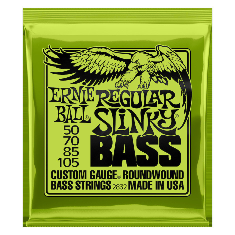 2832 Regular Slinky Bass 50   105 Til 4 Strenget Bas fra Ernie Ball