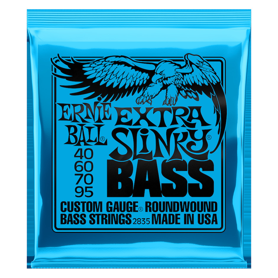 2835 Extra Slinky Bass 40   95 Til 4 Strenget Bas fra Ernie Ball
