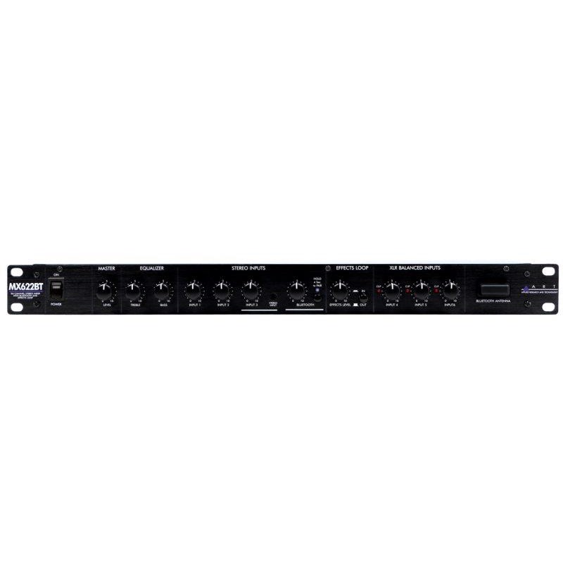 Art Installationsmixer 6 Kanaler Stereo Med Eq Og Bluetooth 5.0 fra Art Proaudio