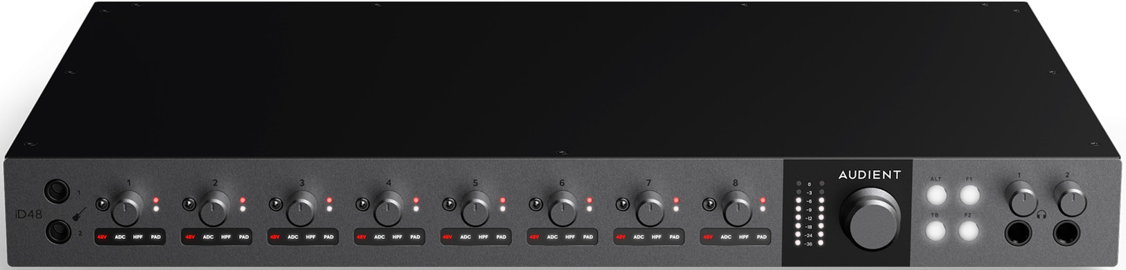 Id48   24in 32out Audio Interface fra Audient