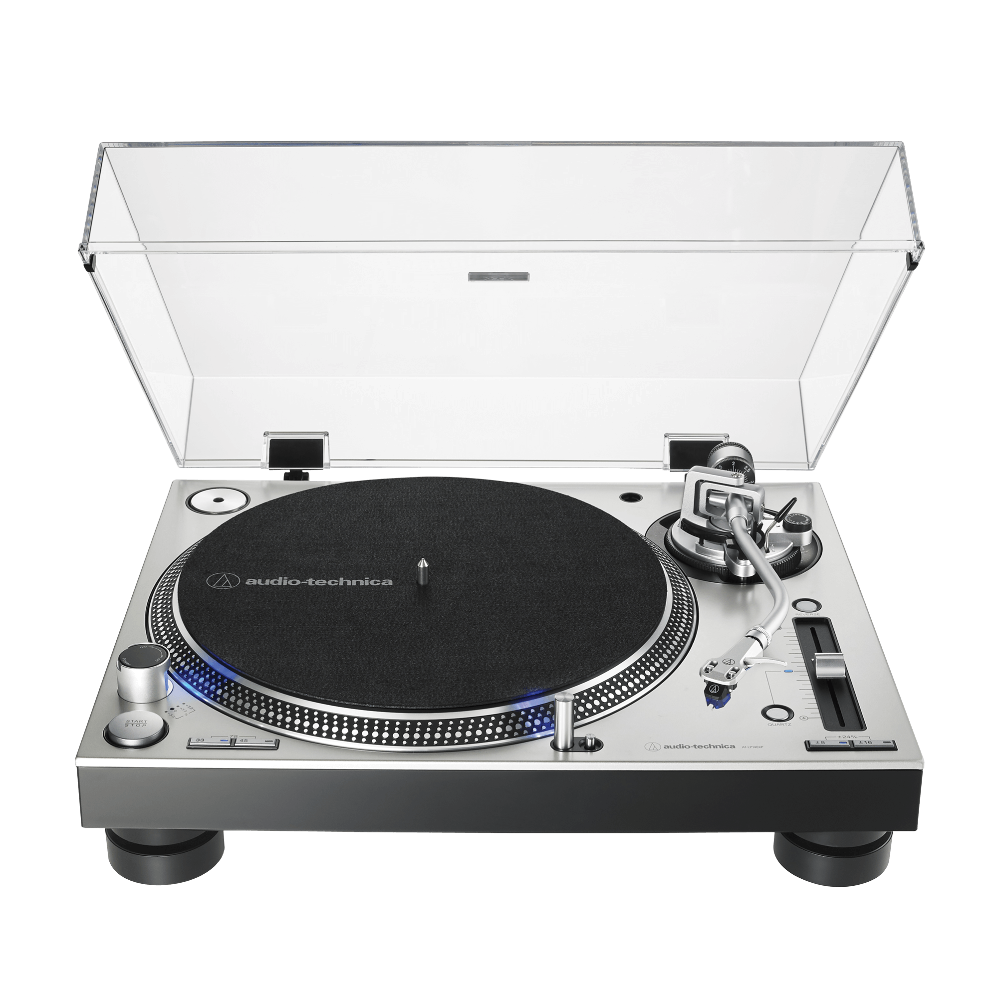 Audio Technica At Lp140xp Pladespiller   Sølv fra Audio-technica
