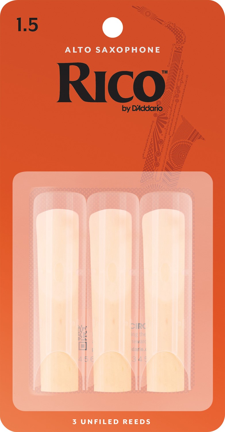 Rico Saxofon Blade Alt   3 Pack 1,5 fra D'addario