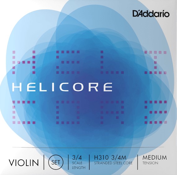 Dâ´addario Helicore H310   Medium Tension Violin Strenge 3 4 fra D'addario