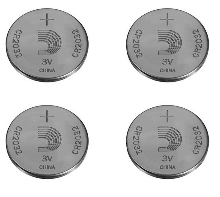 Cr2032 Lithium Batteri 4 Pack fra D'addario