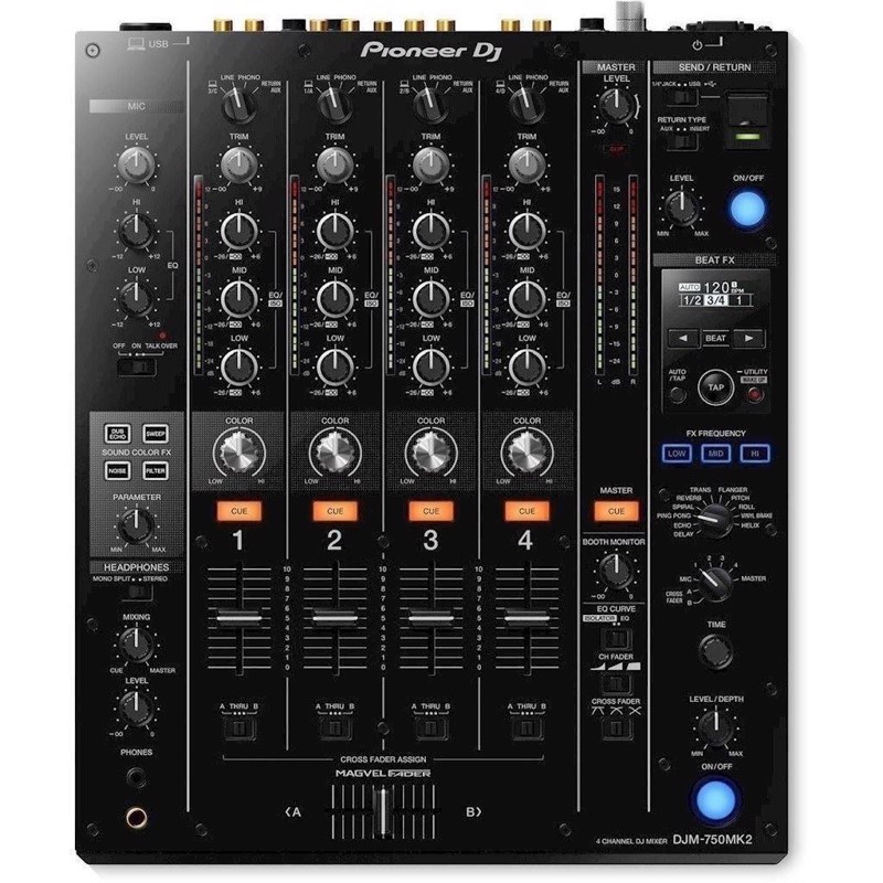 Djm 750mk2. Dj Mixer fra Pioneer
