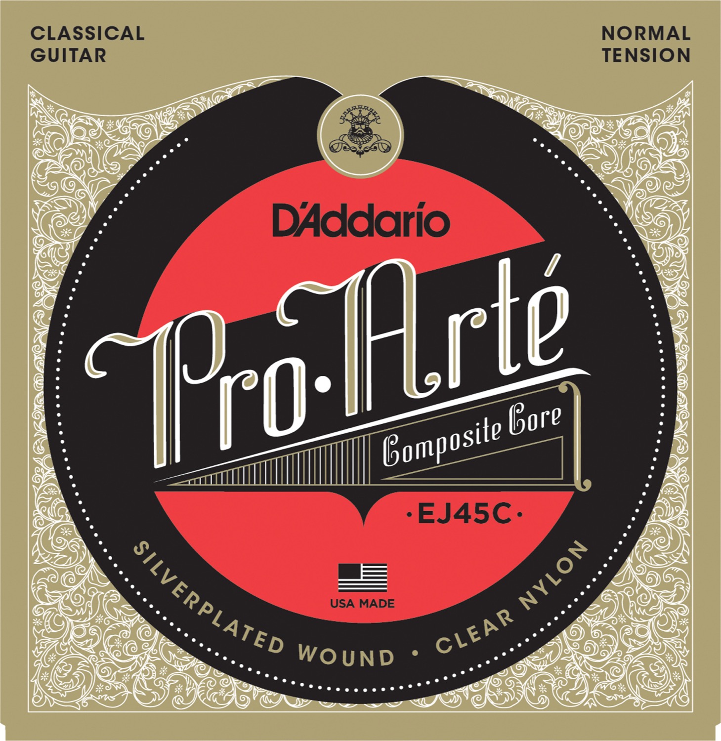 Ej45c Pro Arte Composites   Normal Tension fra D'addario