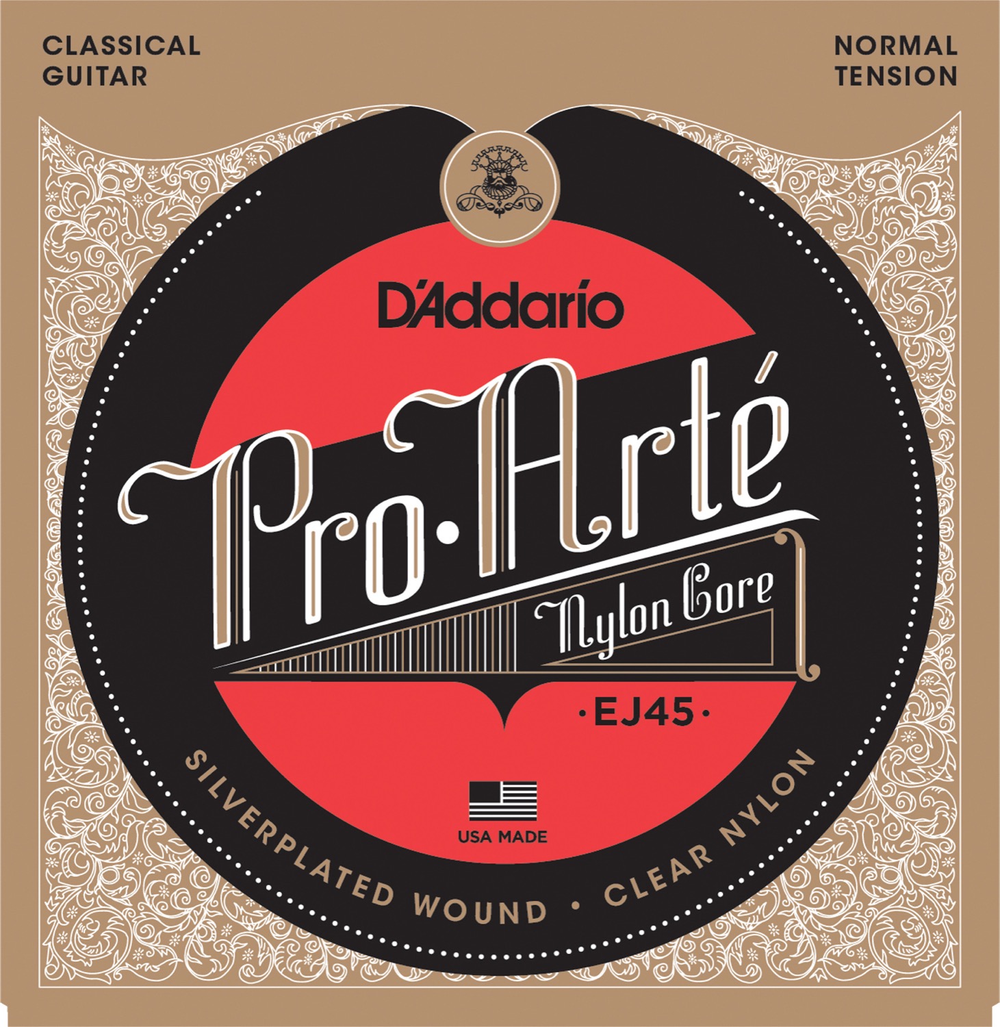 Ej45 Pro Arte   Normal Tension fra D'addario