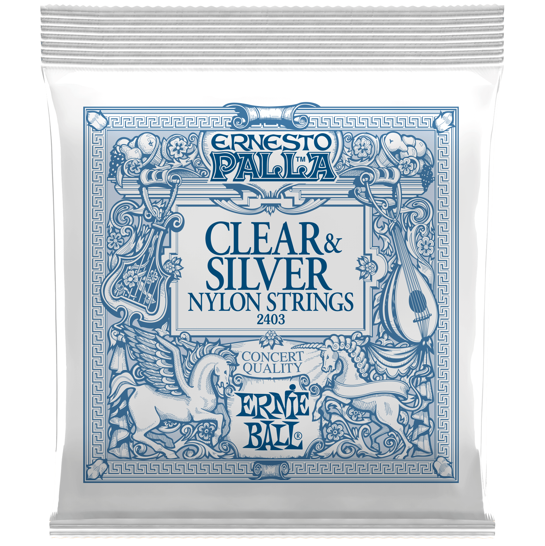 2403 Medium Tension   Strenge Til Spansk Guitar fra Ernie Ball