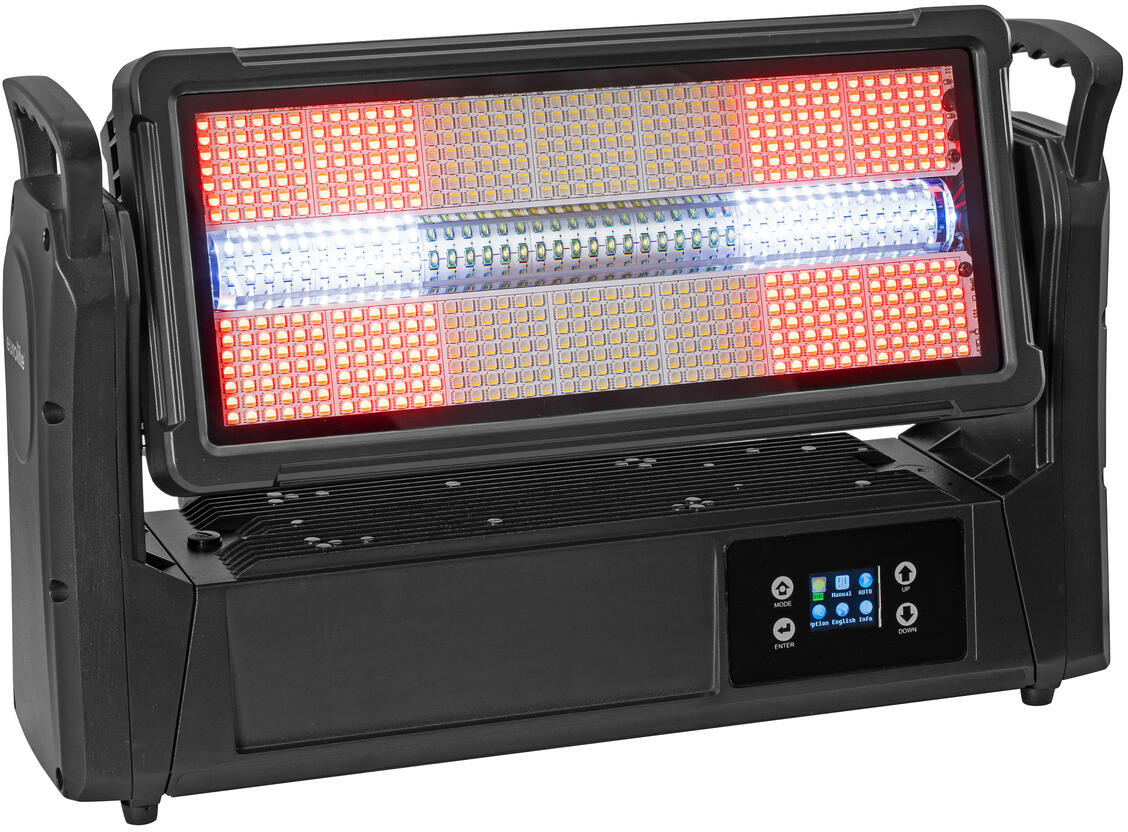 Led Ip Mega Pix Strobe 714 Swing   Moving Led Strobe fra Eurolite