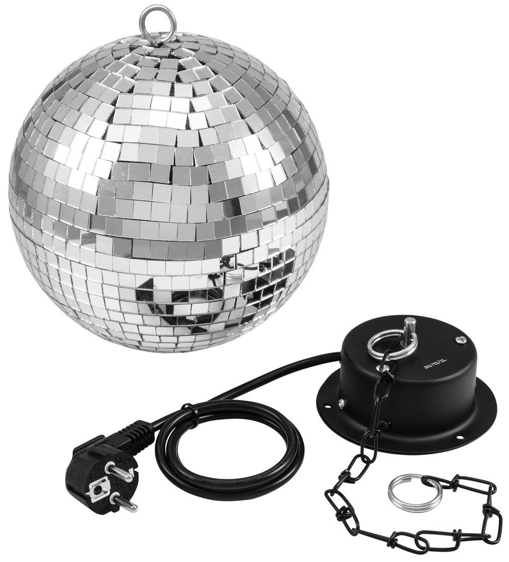 Spejlkugle 20cm Inkl. Motor fra Eurolite