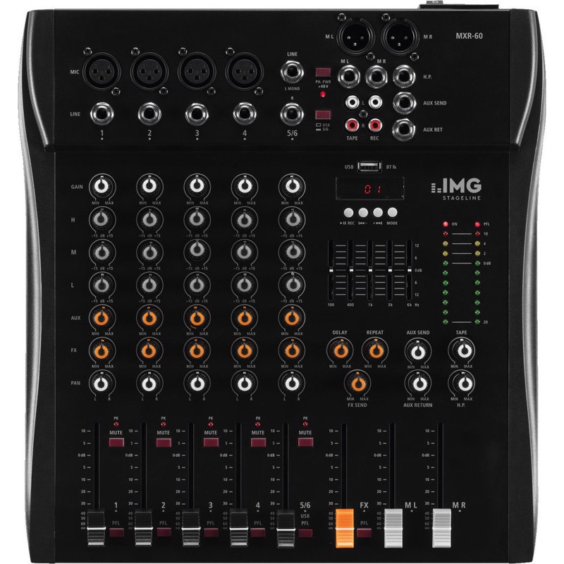Mixer 6 Kanal   Mxr 60 fra Img