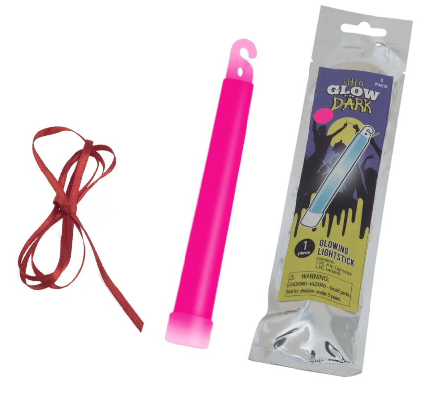 Glow Stick Knæklys 15cm Pink fra Music2you